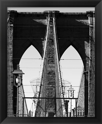 Framed Bridges of NYC II Print