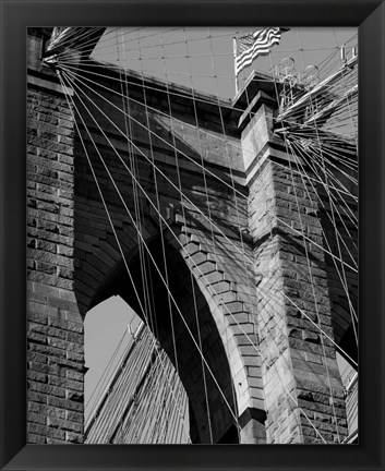 Framed Bridges of NYC III Print