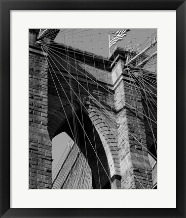 Framed Bridges of NYC III Print