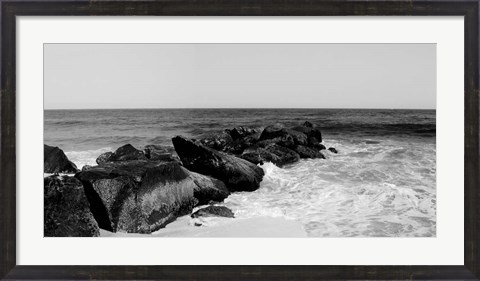 Framed Shore Panorama II Print