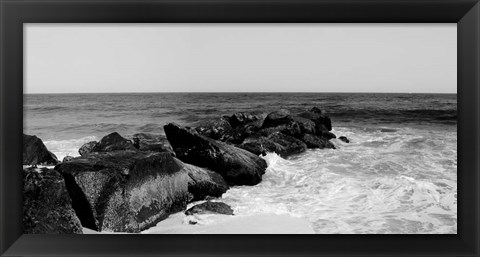 Framed Shore Panorama II Print