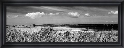 Framed Shore Panorama III Print
