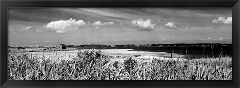 Framed Shore Panorama III Print