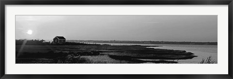 Framed Shore Panorama VI Print