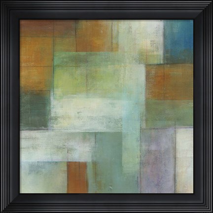 Framed Lake Blue Essence II Print