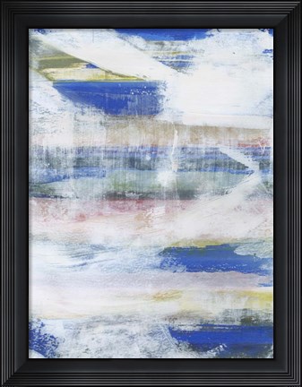 Framed White Wash II Print