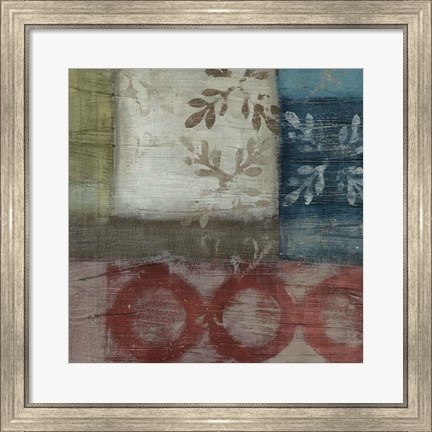 Framed Heritage Abstract II Print