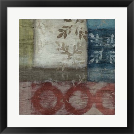 Framed Heritage Abstract II Print