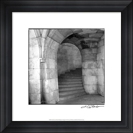 Framed Architecture Detail II Budapest Print