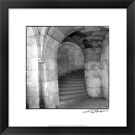 Framed Architecture Detail II Budapest Print