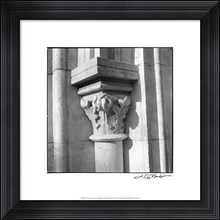 Framed Architecture Detail IV Budapest Print