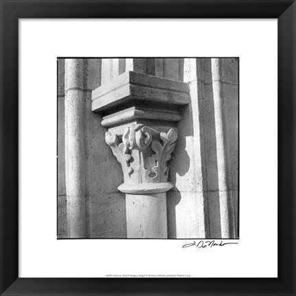 Framed Architecture Detail IV Budapest Print