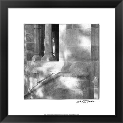Framed Architecture Detail V Budapest Print