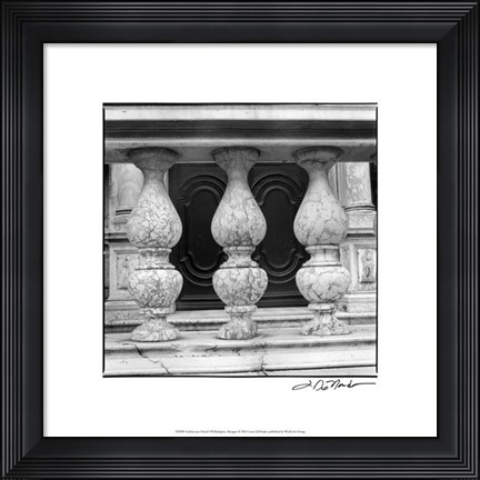 Framed Architecture Detail VIII Budapest Print