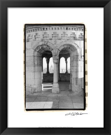 Framed Fisherman&#39;s Bastion I Budapest Print