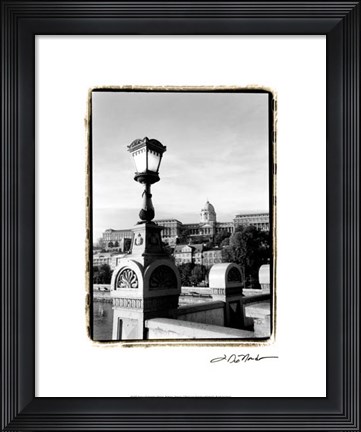 Framed Steps to Fisherman&#39;s Bastion Print