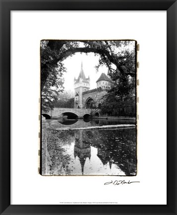Framed Castle Reflections, Vajdahunyad Print