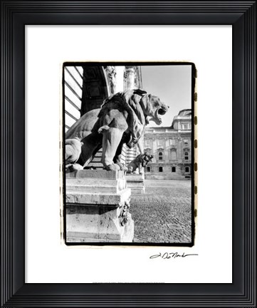 Framed Standing Guard, Royal Palace Print