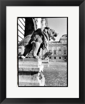 Framed Standing Guard, Royal Palace Print