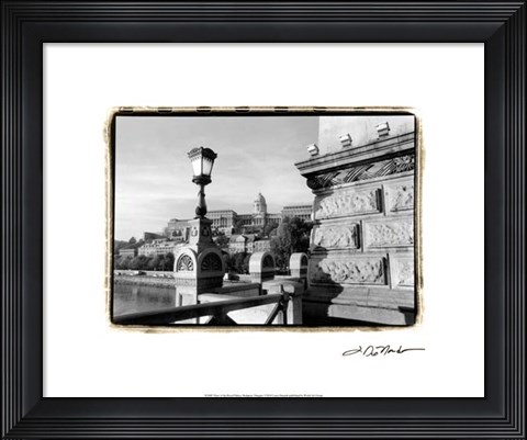 Framed View of the Royal Palace, Budapest Print