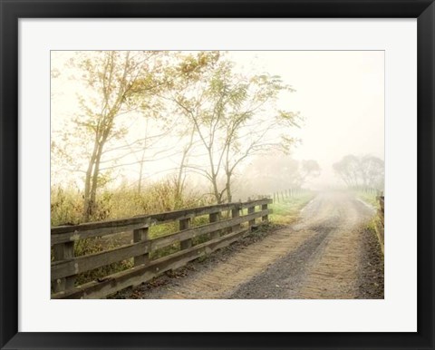 Framed Crossing Over Print