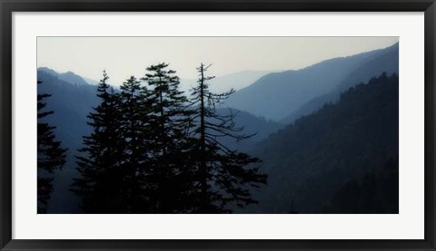 Framed High Country Silhouette I Print