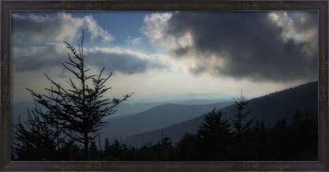 Framed High Country Silhouette II Print