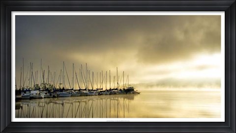 Framed Marina Morning II Print