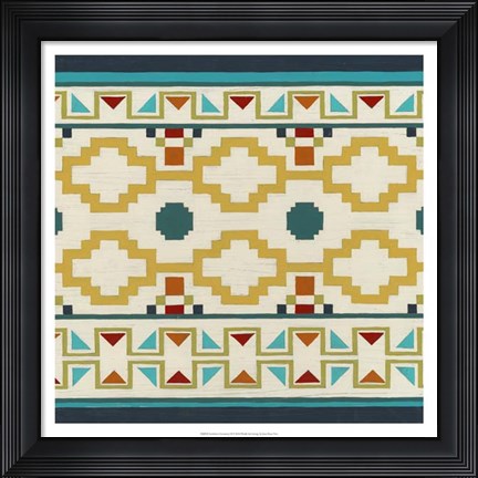 Framed Southwest Geometry II Print