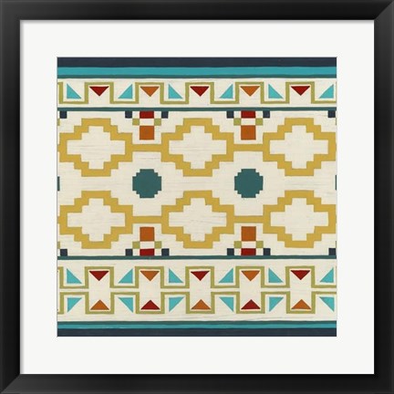 Framed Southwest Geometry II Print