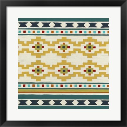 Framed Southwest Geometry III Print