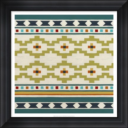 Framed Southwest Geometry IV Print