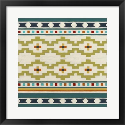 Framed Southwest Geometry IV Print