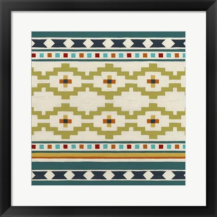 Framed Southwest Geometry IV Print