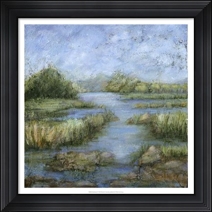 Framed Marshland I Print