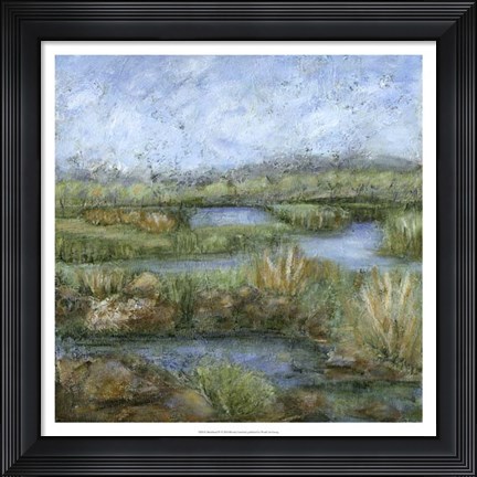 Framed Marshland IV Print