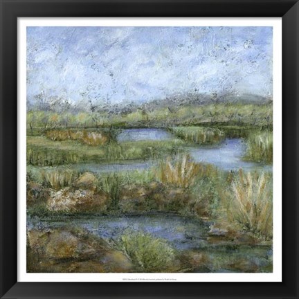 Framed Marshland IV Print