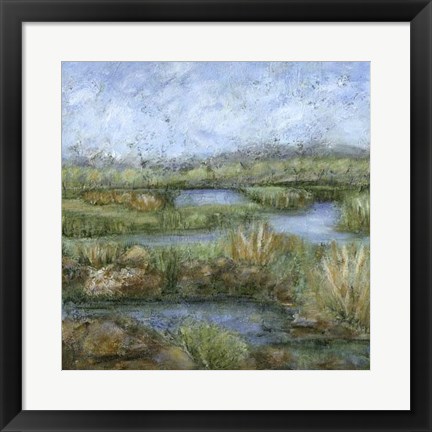 Framed Marshland IV Print