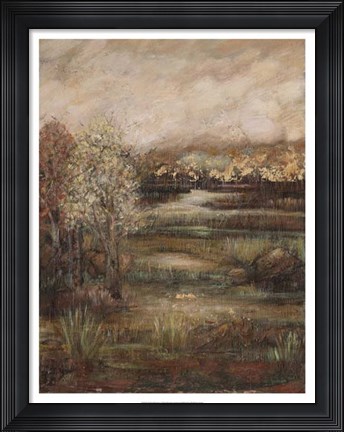 Framed Field of Dreams I Print