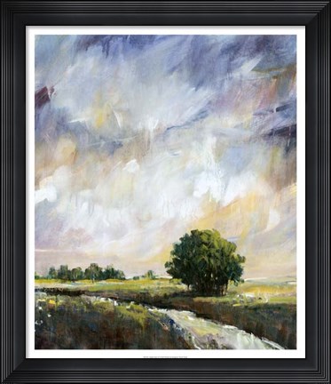 Framed Amber Glow II Print