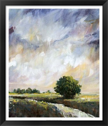 Framed Amber Glow II Print