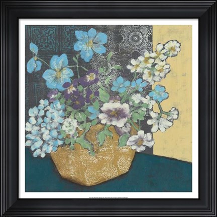 Framed Bountiful Spring I Print