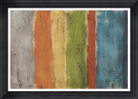 Framed Mesa Strata I Print