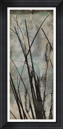 Framed Wild Grasses I Print