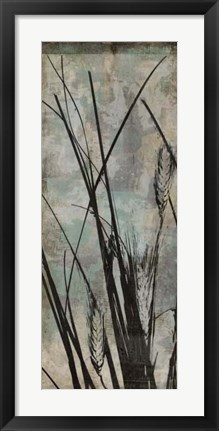 Framed Wild Grasses I Print