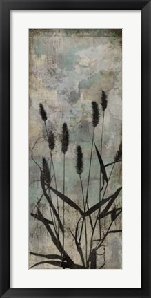 Framed Wild Grasses II Print