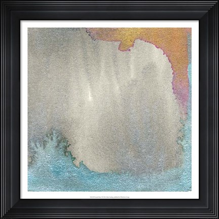 Framed Frosted Glass I Print