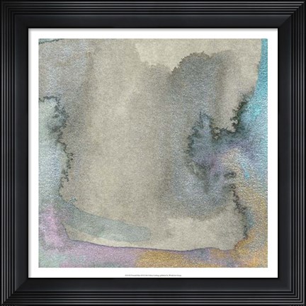Framed Frosted Glass III Print