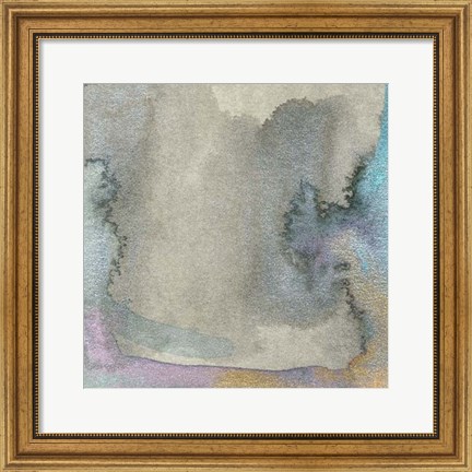 Framed Frosted Glass III Print