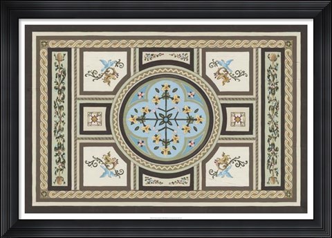 Framed Chateau Panel I Print